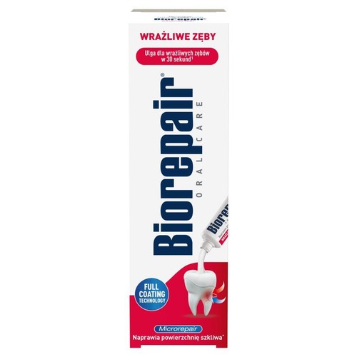 Pasta do zębów wrażliwe zęby   Biorepair 75 ml