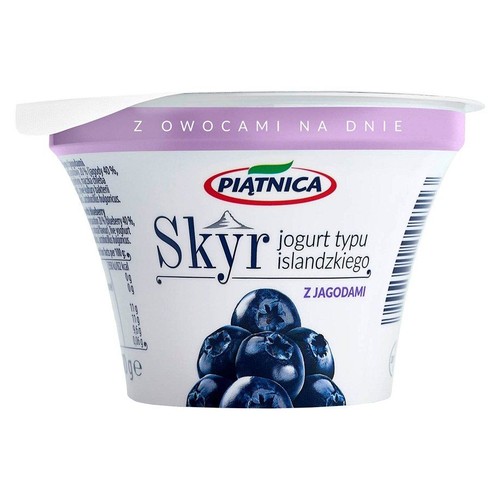 Skyr jogurt typu islandzkiego mix smaków Piątnica 150 g