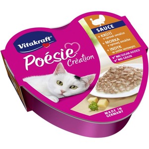 Karma mokra dla kotów indyk w sosie serowym Vitakraft 85 g