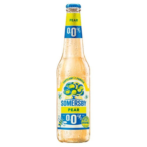 Piwo bezalkoholowe Pear alk.0.0% obj. Somersby 400 ml