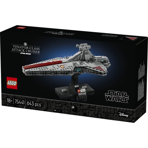 Star Wars™ Krążownik szturmowy typu Venator 75441 LEGO 1 sztuka