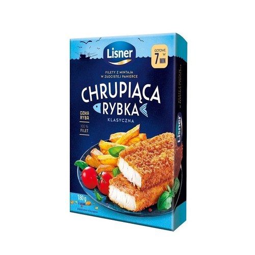 Chrupiąca rybka klasyczna Lisner 180 g