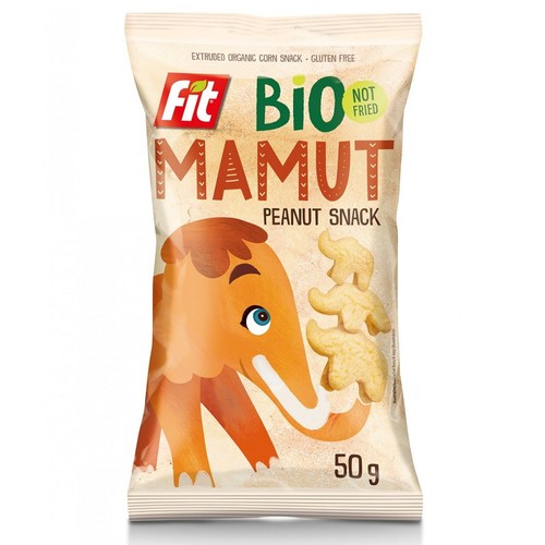 BIO Chrupki kukurydziane o smaku orzechowym   Bio Mamut 50 g