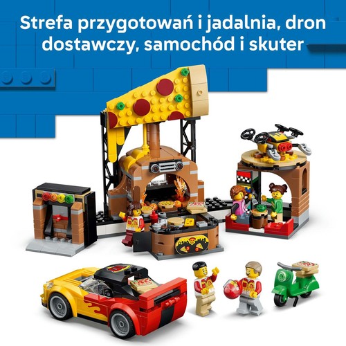 City Dostawa pizzy z pojazdami 60496 LEGO 1 sztuka