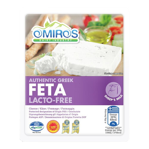 Ser Feta bez laktozy Omiros 150 g