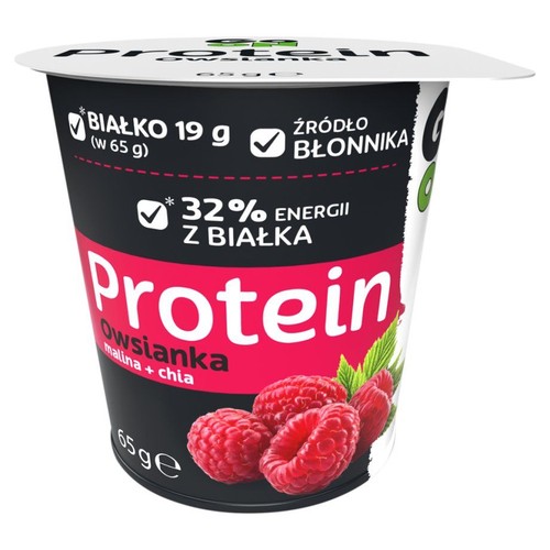 Owsianka Proteinowa Go on malina + chia  Sante 65 g