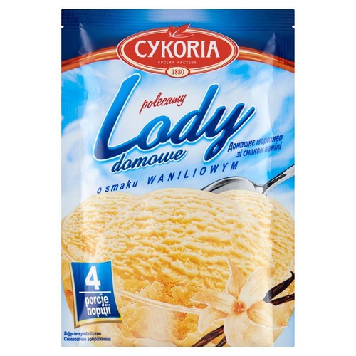 Lody domowe o smaku waniliowym Cykoria 60 g