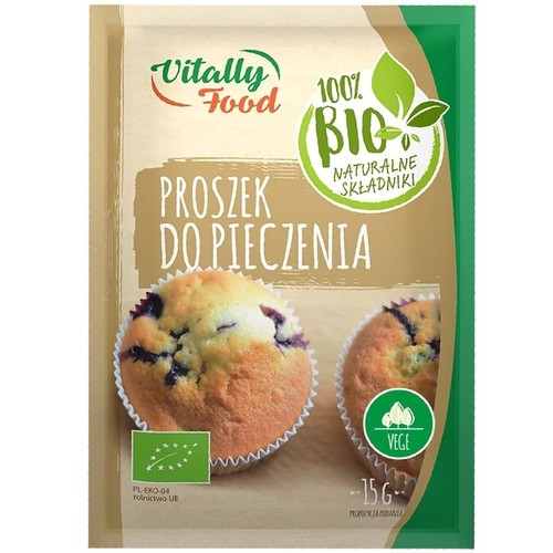 BIO Proszek do pieczenia Vitally Food 15 g