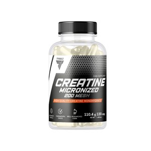 Kreatyna Creatine Micronized 200 Mesh Trec 120 kapsułek