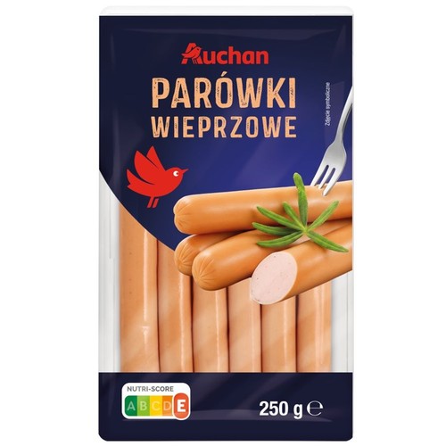 Parówki wieprzowe Auchan 250 g