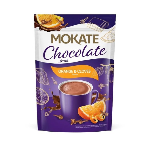 Czekolada do picia o smaku pomarańczy z goździkami  Mokate 120 g
