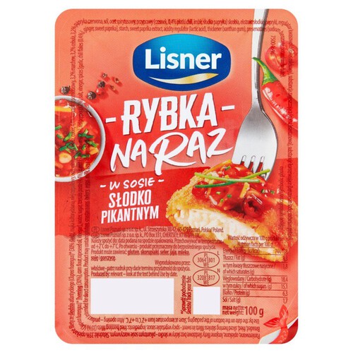 Rybka na raz słodko-pikantna Lisner 100 g