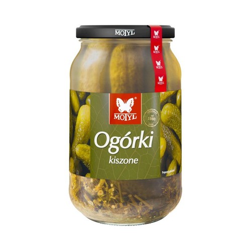 Ogórki kiszone Motyl 405 g