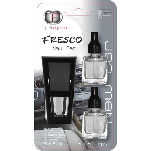 Zapach samochodowy Fresco 3w1 New Car Top Fragrance 1 sztuka