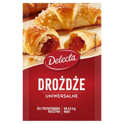 Drożdże uniwersalne suszone instant Delecta 8 g