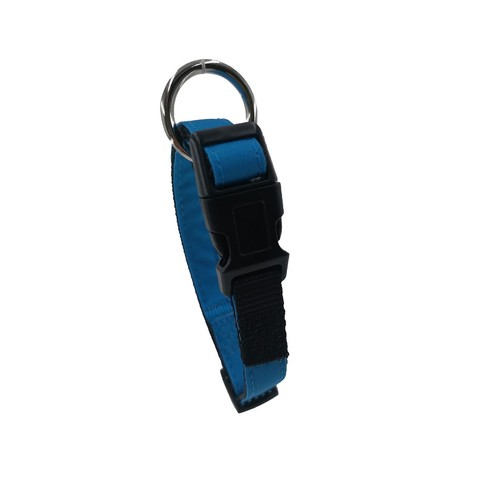 Obroża 1,5 cm x 32-40 cm niebieska Auchan 1 sztuka