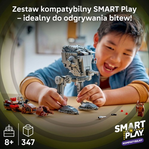 Star Wars™ SMART Play™: Atak AT-ST™ na Endor 75424 LEGO 1 sztuka