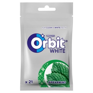 Bezcukrowa guma o smaku miętowym   Orbit 21 sztuk