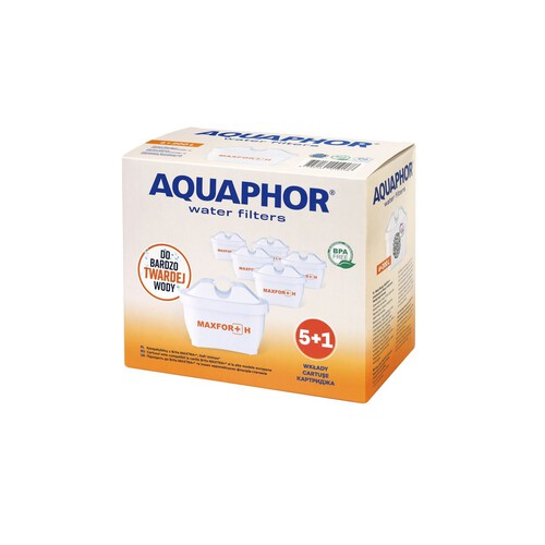 Wkład Maxfor Plus H, kpl (5+1) 6 szt Aquaphor 6 sztuk