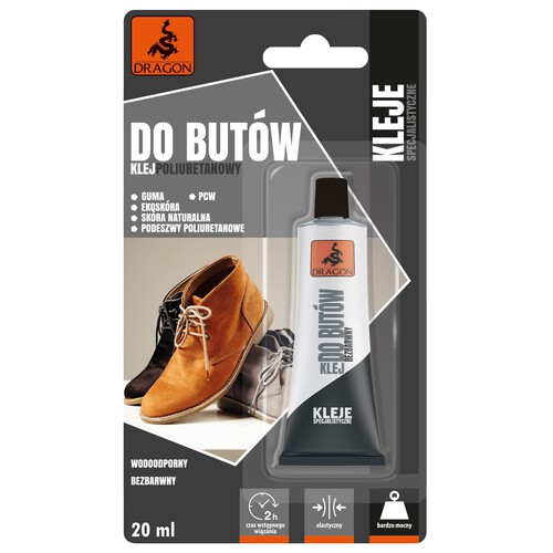 Klej do butów poliuretanowy Dragon 20 ml