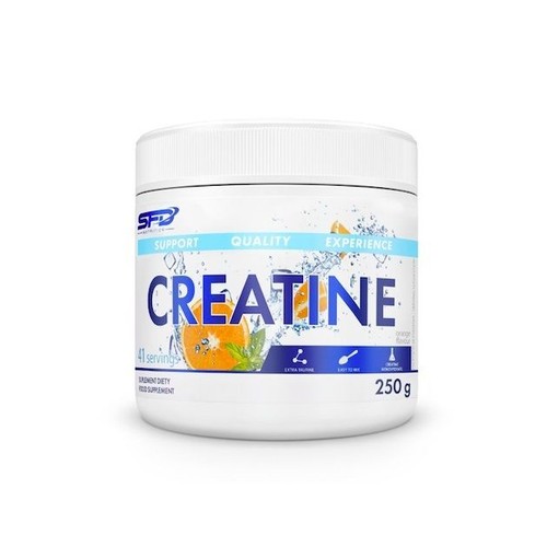 Creatine Kreatyna monohydrat pomarańczowa   Sfd 250 g