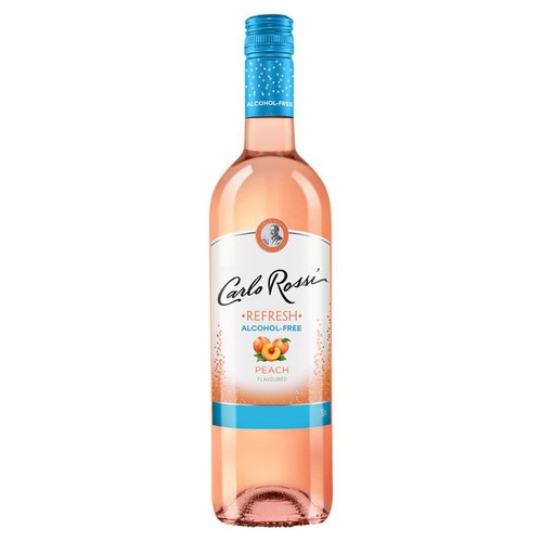 Wino bezalkoholowe Refresh Peach alk. do 0,5% obj. Carlo Rossi 750 ml