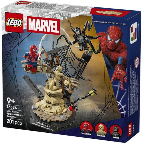 Marvel Epicka bitwa: Spider-Man kontra Sandman 76334 LEGO 1 sztuka
