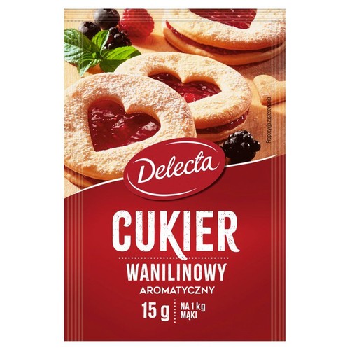 Cukier wanilinowy Delecta 15 g