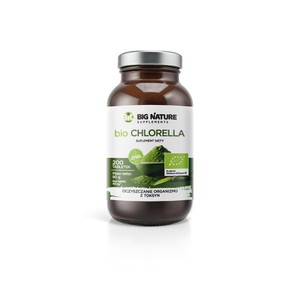 BIO Chlorella   Big Nature 200 tabletek