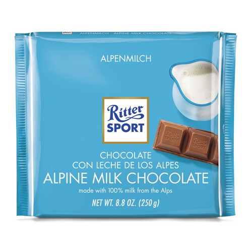 Czekolada mleczna alpejska  Ritter Sport 250 g