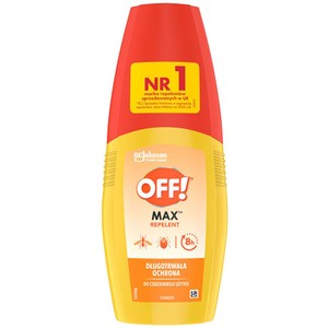 Max Płyn na komary kleszcze i komary tropikalne   OFF! 100 ml
