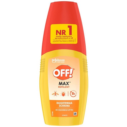 Max Płyn na komary kleszcze i komary tropikalne   OFF! 100 ml