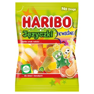 Żelki Języczki kwaśne Haribo 85 g