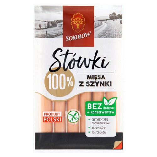 Stówki Parówki z szynki Sokołów 200 g