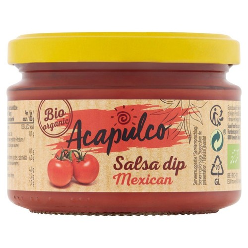 BIO Sos salsa dip meksykański  Acapulco 260 g