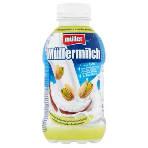 Mullermilch o smaku pistacjowo-kokosowym Müller 400 g