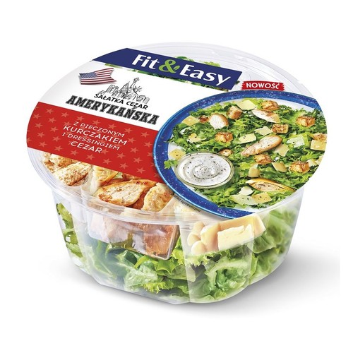 Sałatka Cezar Amerykańska Fit & Easy 178 g