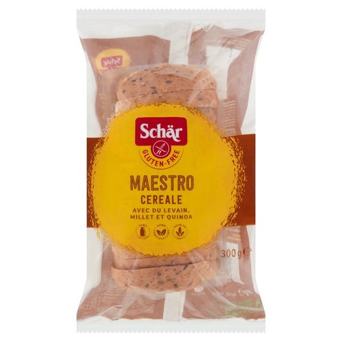 Chleb bezglutenowy Maestro Cereale   Schär 300 g