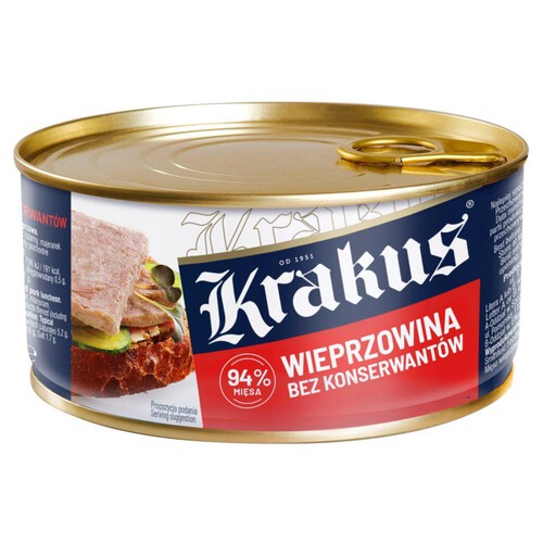 Wieprzowina bez konserwantów Krakus 300 g