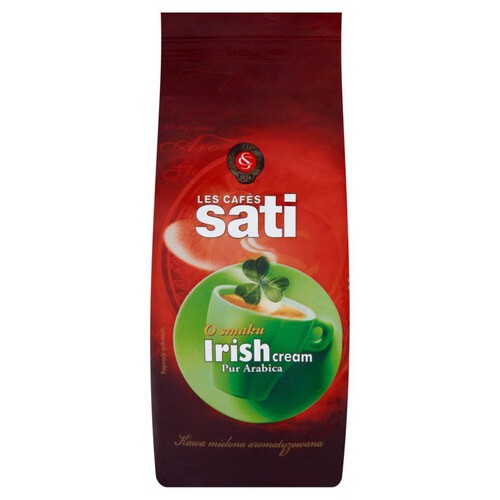 Kawa mielona o smaku Irish Cream Sati 250 g