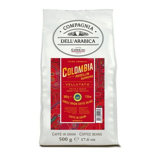 Kawa Ziarnista Colombia   Corsini 500 g