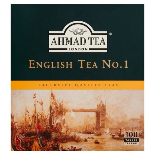 Herbata ekspresowa English Tea No 1 Ahmad Tea 100 torebek