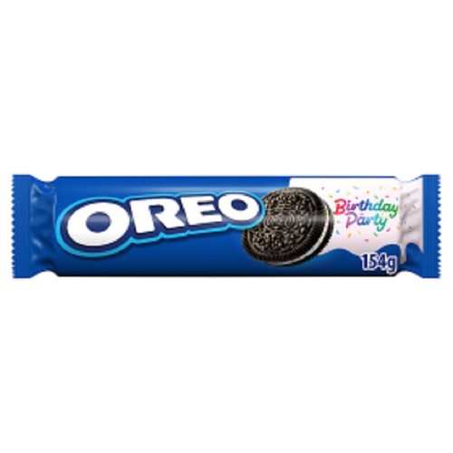 Ciastka kakaowe z nadzieniem o smaku waniliowym Birthday Party Oreo 154 g