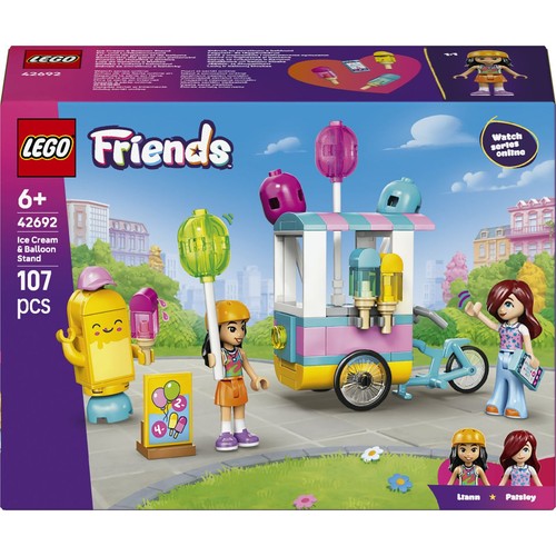 Zestaw Friends Stoisko z lodami i balonami 42692 LEGO 1 sztuka
