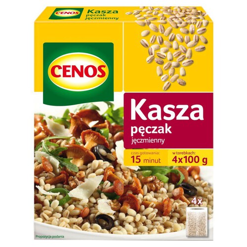 Kasza pęczak jęczmienny Cenos 400 g