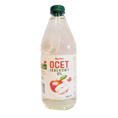 Ocet jabłkowy 6% Auchan 750 ml