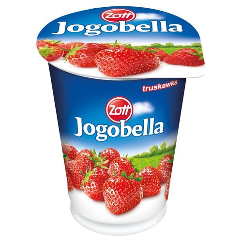 Jogobella Jogurt  z kawałkami owoców mix smaków Zott 400 g