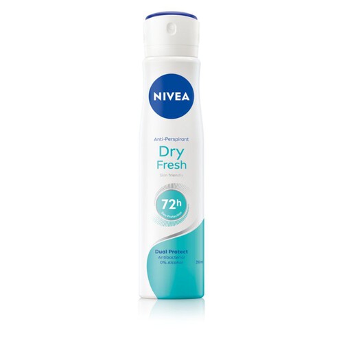 Dry Fresh Antyperspirant dla kobiet w sprayu NIVEA 250 ml