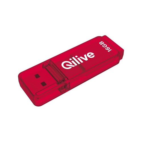 Pendrive 16GB USB 3.2 K103 czerwony Qilive 1 sztuka