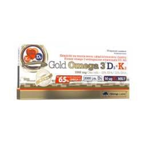 Gold Omega 3 D3+K2   Olimp 30 kapsułek